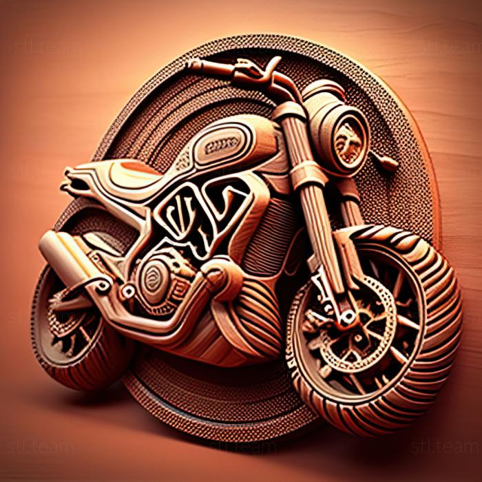 3D модель Значок Ducati Scrambler (STL)